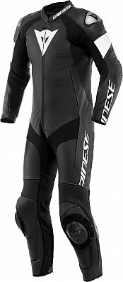 Dainese Tosa, Lederkombi 1tlg. perforiert - Schwarz/Schwarz/Weiß - 48 von Dainese