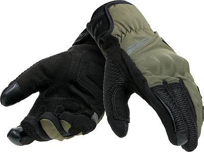 Dainese Trento, Handschuhe D-Dry - Schwarz/Oliv - XL von Dainese