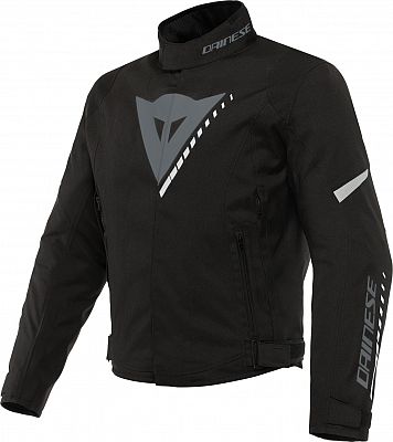 Dainese Veloce D-Dry, Textiljacke wasserdicht - Schwarz/Grau/Weiß - 44 von Dainese