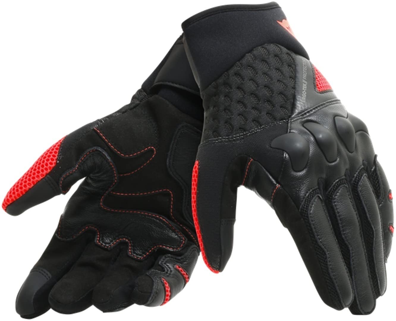 Dainese X-Moto 2 Motorradhandschuhe Schwarz/Rot M von Dainese