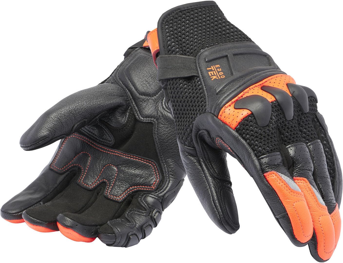 Dainese X-Ride 2 Ergo-Tek Motorrad Handschuhe, schwarz/rot, L von Dainese