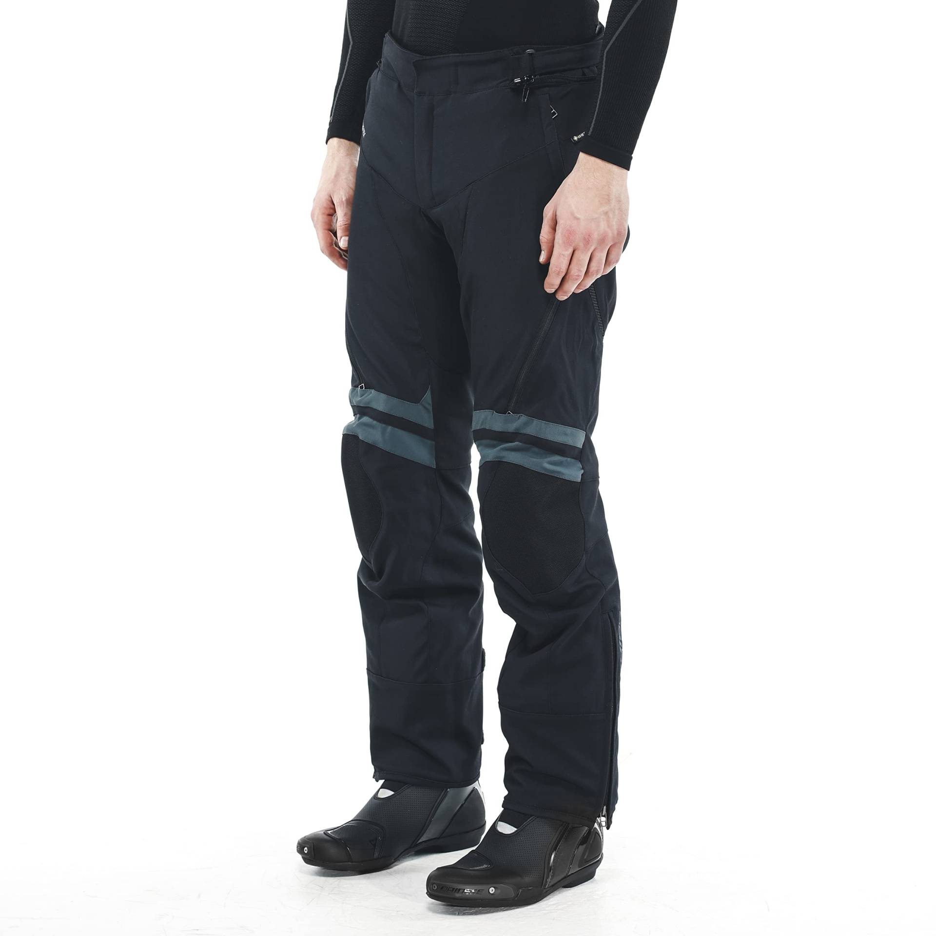 Motorradhose Dainese Carve Master 3 Gore Tex Pants wasserdichte Touringhose, Black/Ebony, 52 von Dainese