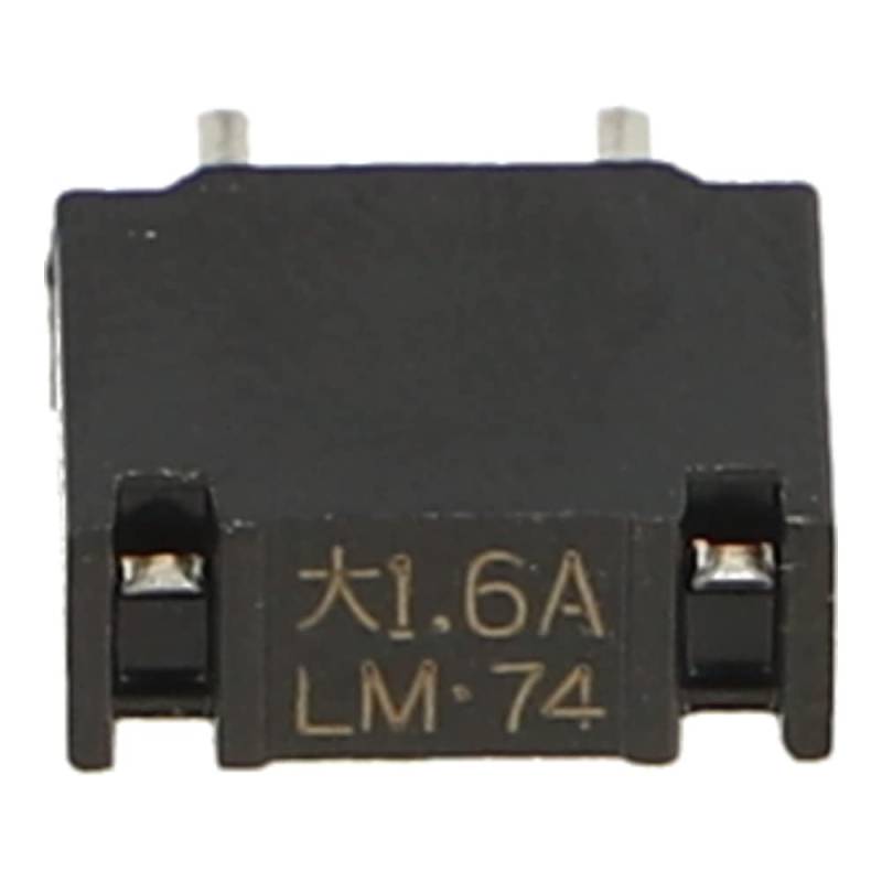 LM16 | DAITO MICRO FUSE, 1.6A, 48V AC/DC, LM SERIES, BLACK von Daito