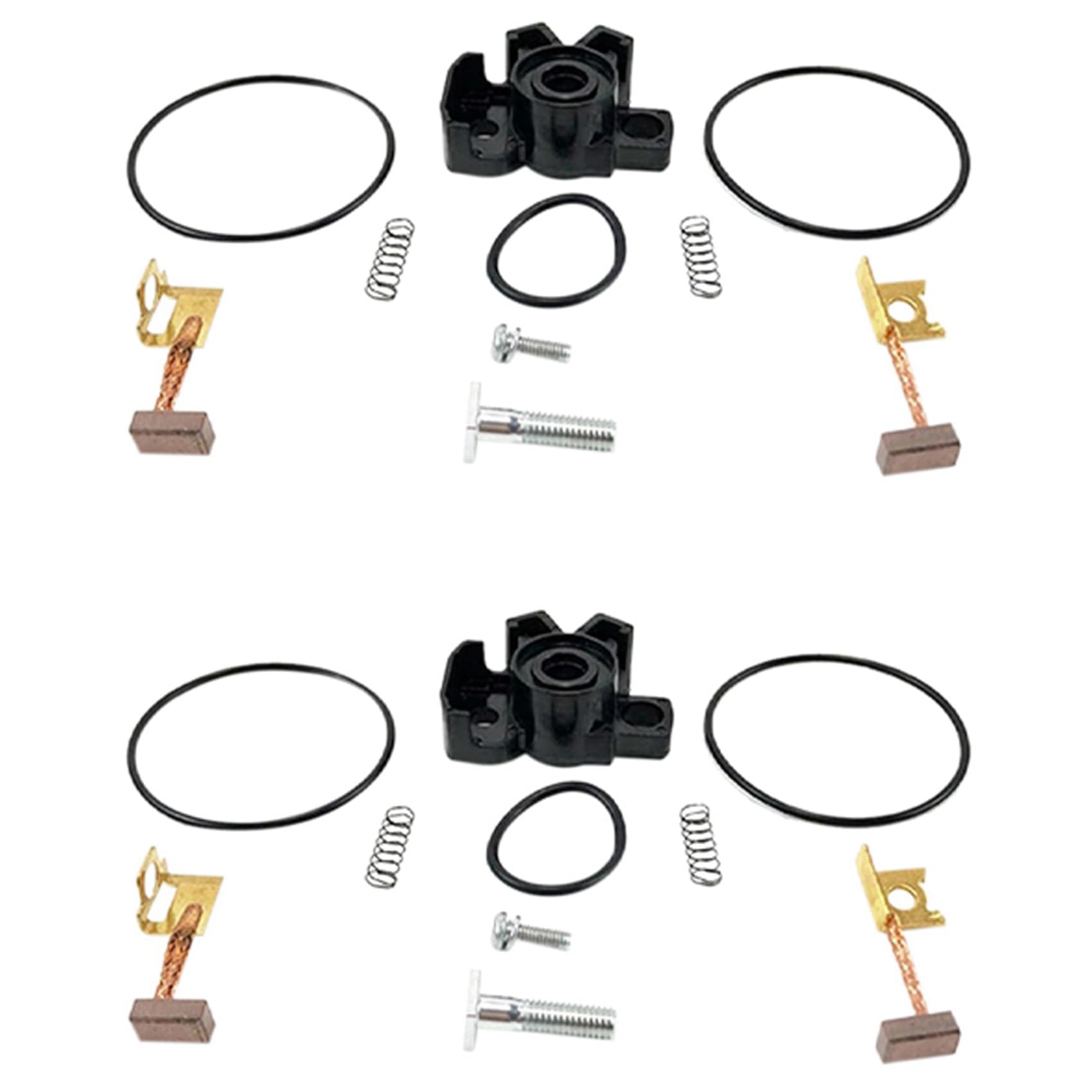 Darmlly 2 StüCk Motorrad Anlasser KohlebüRste Reparatursatz KohlebüRste Reparatursatz für EXC-F FC250 2016-2020 von Darmlly