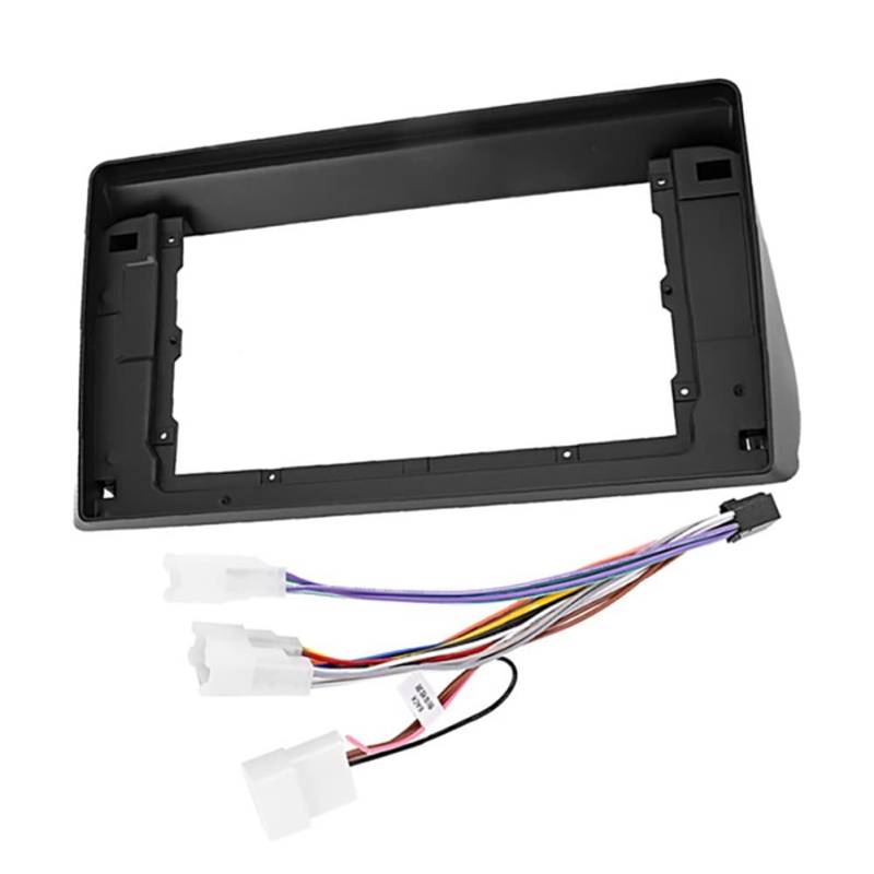 Darmlly 2X 10 2 Din Auto Fascia für Wish 2009-2012 Stereo Fascias Panel Dash Montieren Installation Auto DVD Rahmen Kit In-Dash von Darmlly