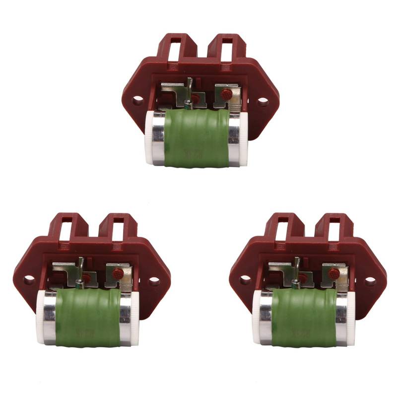 Darmlly 3X Heizung GebläSe Motor LüFter Widerstand für Boxer (2006-2014) 1355607080 1267J7 V22790013 von Darmlly