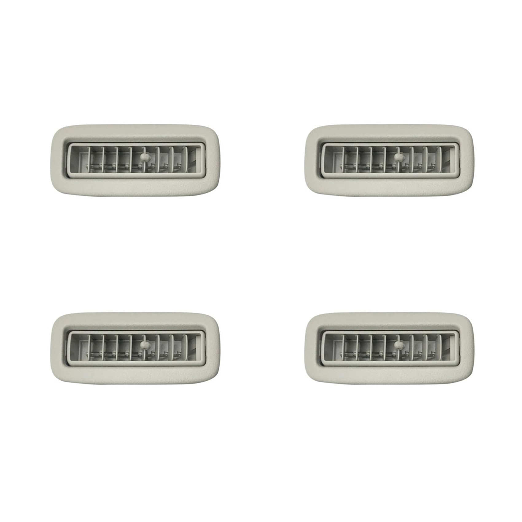 Darmlly 4X Beige Auto Dach Oberseite Klimaanlage Vent A/C Panel Grille Abdeckung für V93 V97 Montero V95 V98 V87 von Darmlly