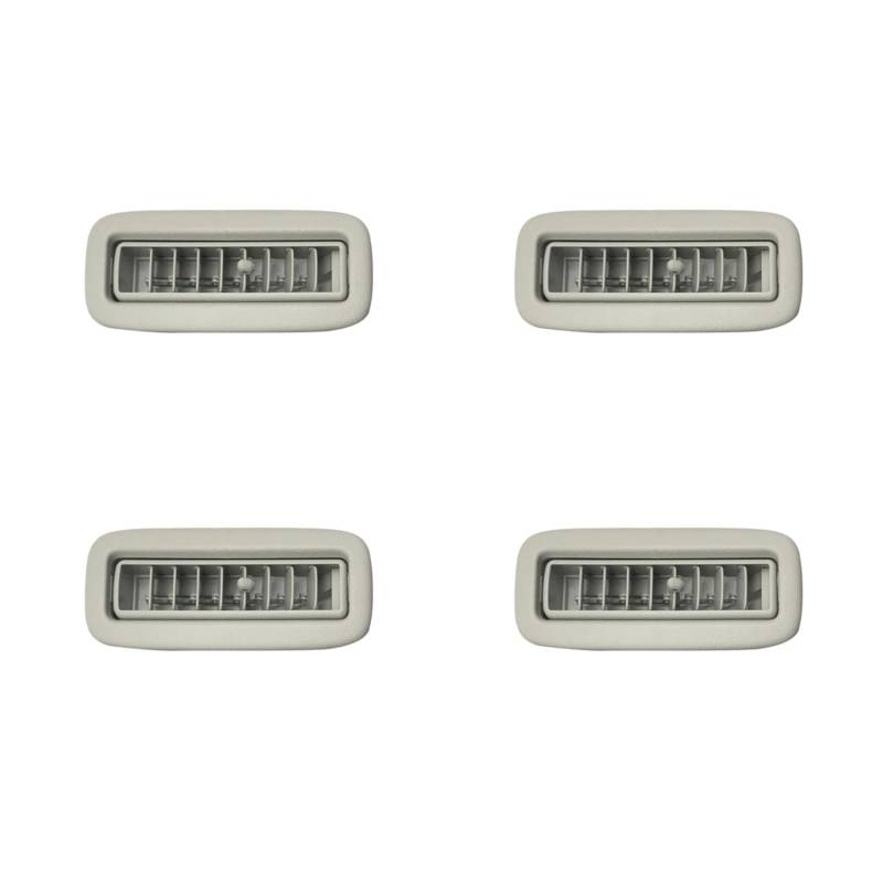 Darmlly 4X Beige Auto Dach Oberseite Klimaanlage Vent A/C Panel Grille Abdeckung für V93 V97 Montero V95 V98 V87 von Darmlly