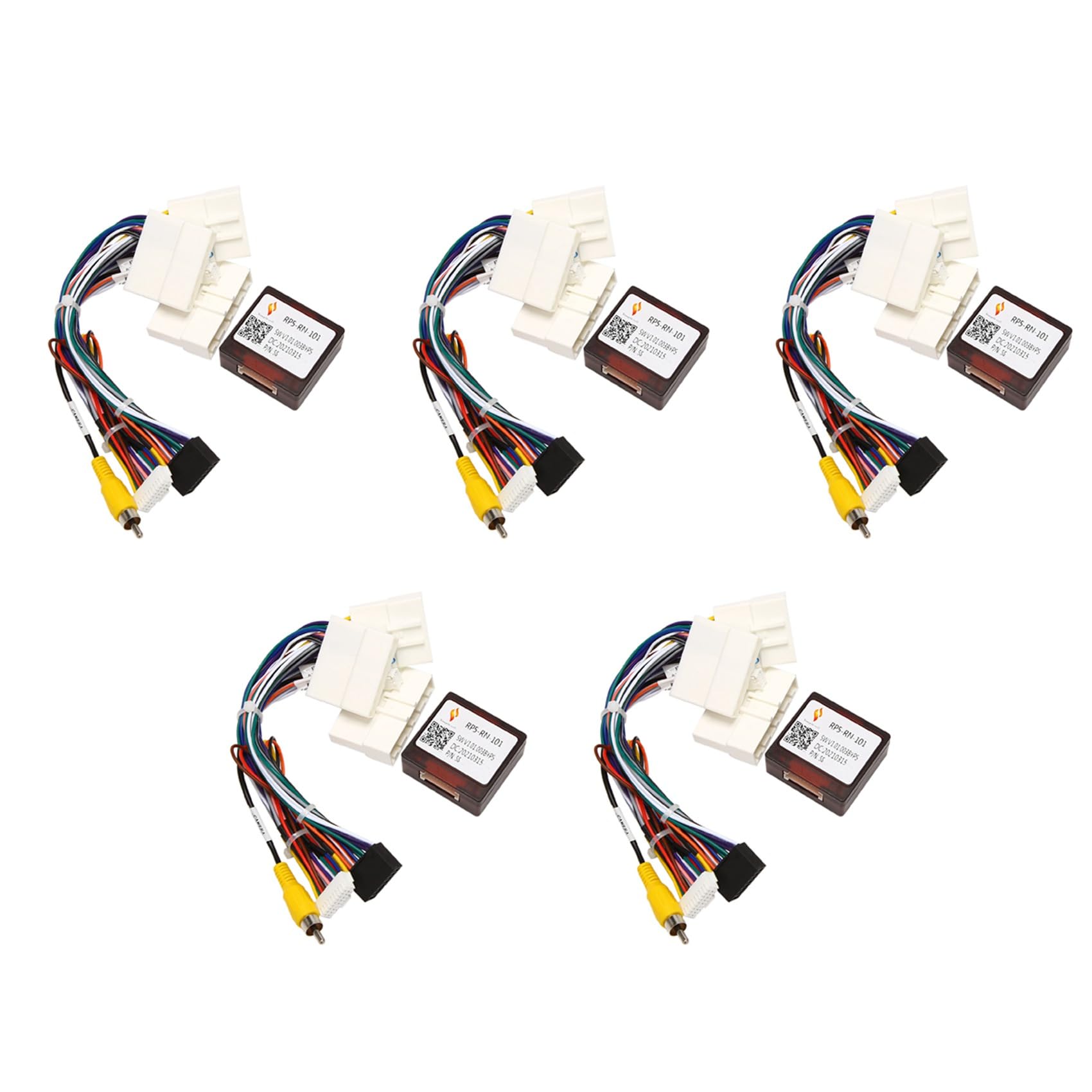 Darmlly 5X Auto Android Stereo 16Pin Strom Kabel Baugruppe Kabel Adapter mit Canbus Box für Duster/Arkana / XM3 2019+ von Darmlly