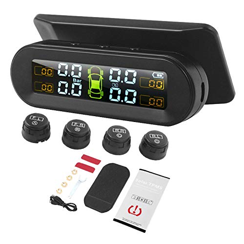 Dasertoe Temperaturwarnung mit 4 externen Sensoren Auto Reifendruck Überwachungssystem von Dasertoe