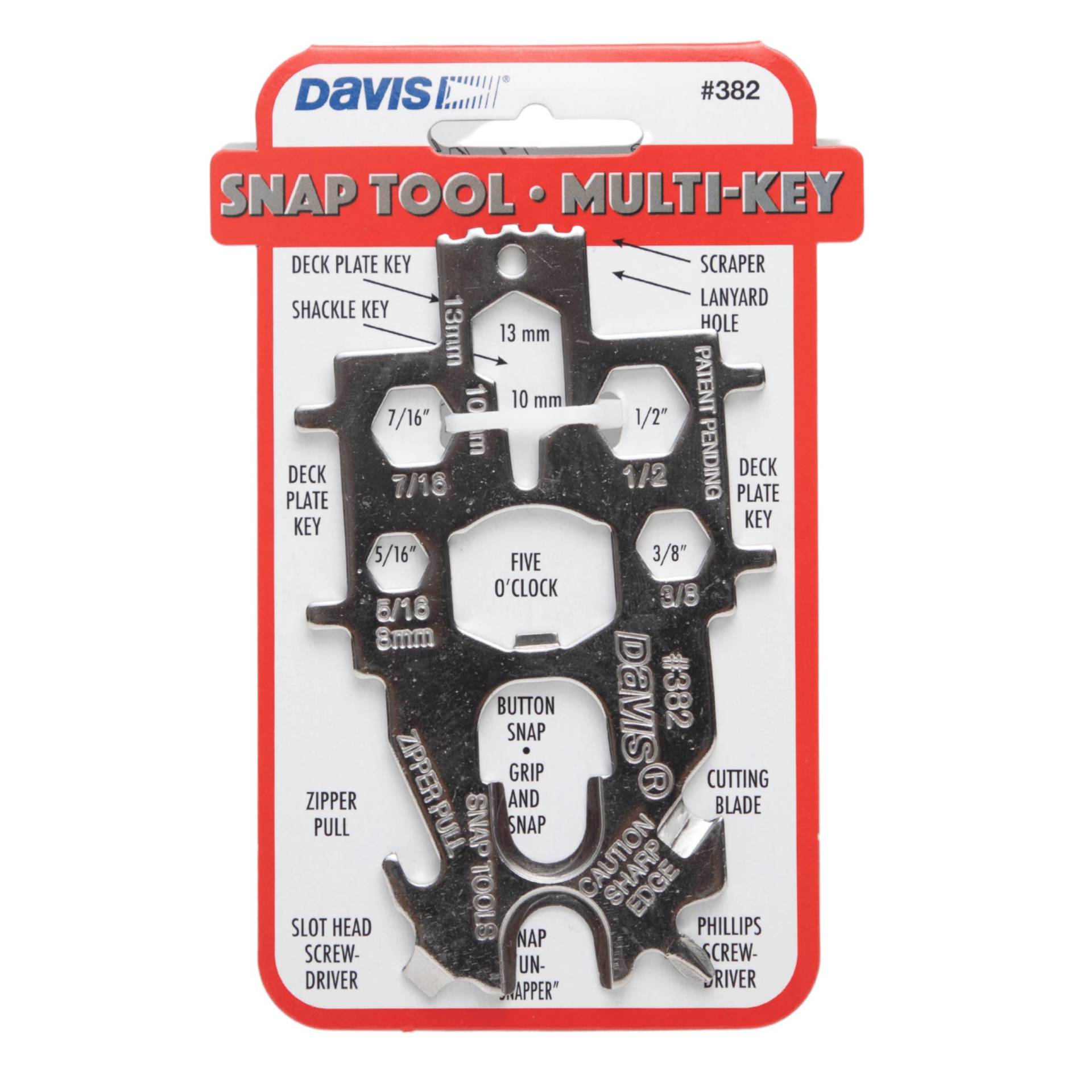 Davis Instruments 382 Deck Tool Multi-Key von Davis Instruments