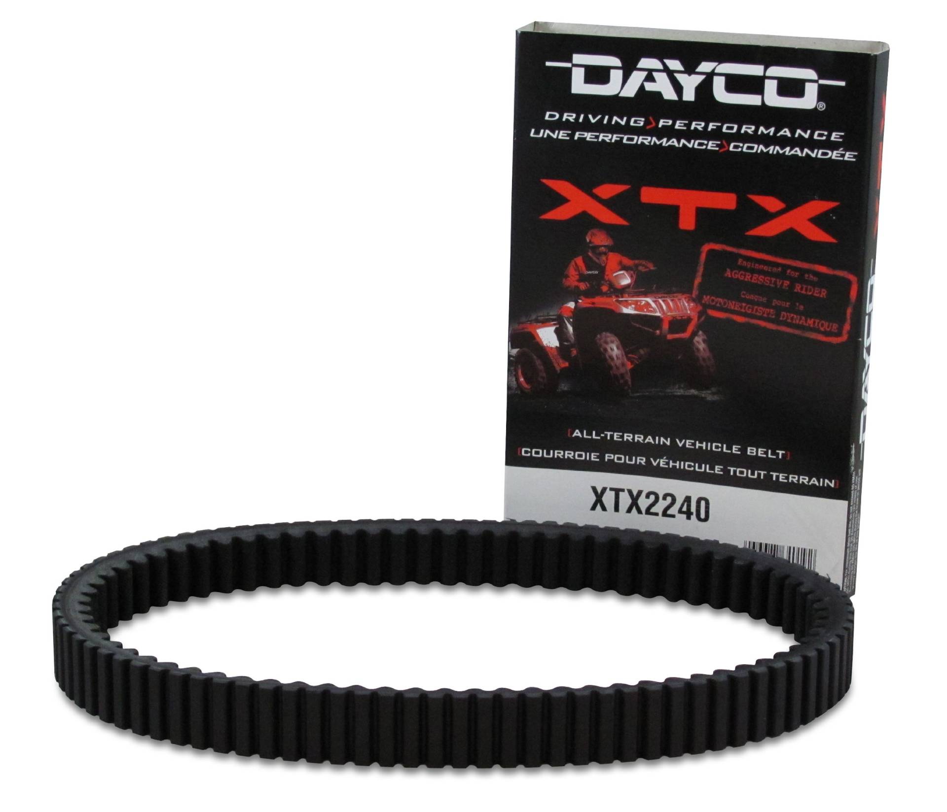 Dayco XTX2240 XTX Extreme Torque ATVUTV Antriebsriemen, schwarz von Dayco