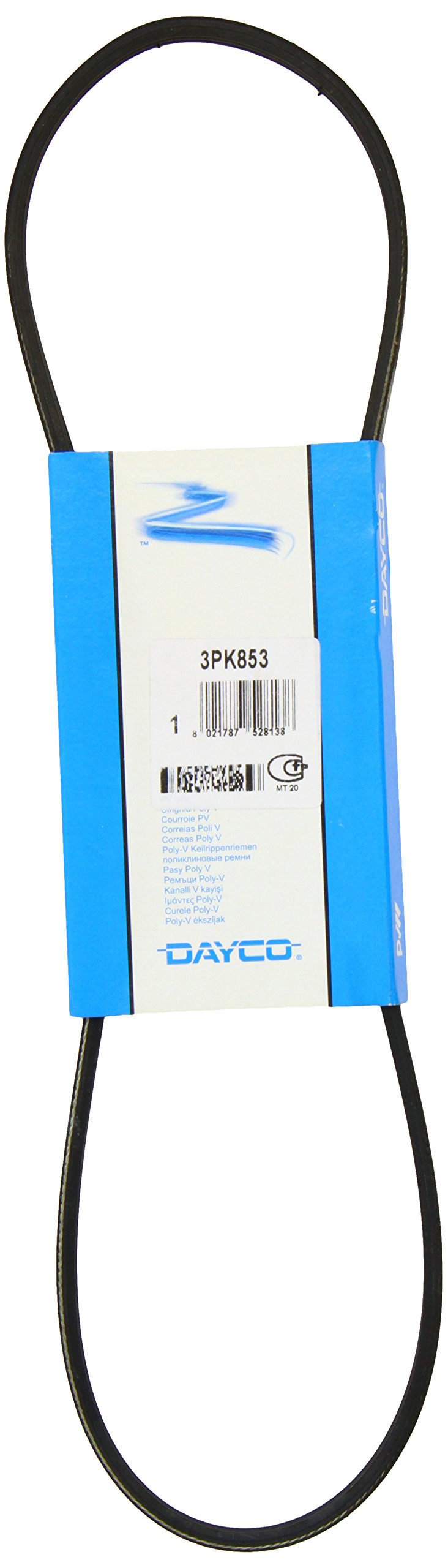 Metzger 3PK853 DAYCO Keilrippenriemen von Dayco