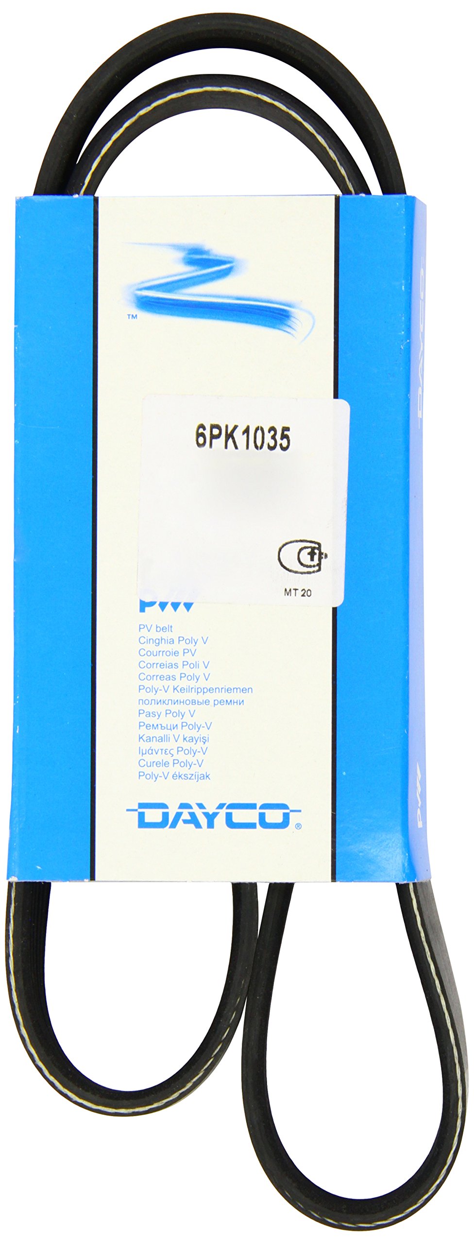 Metzger 6PK1035 Keilrippenriemen von Dayco