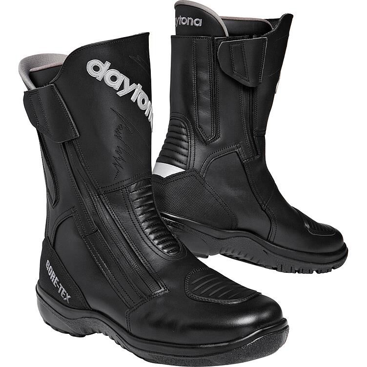 Daytona Boots Road Star GORE-TEX Stiefel schwarz breite Passform 40 von Daytona Boots