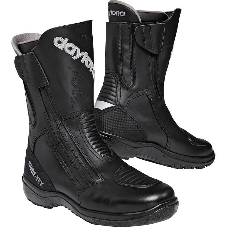 Daytona Boots Road Star GORE-TEX Stiefel schwarz breite Passform 46 von Daytona Boots