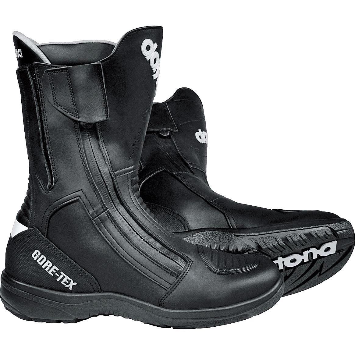Daytona Boots Road Star GORE-TEX Stiefel schwarz extra schmale Passform 44 von Daytona Boots