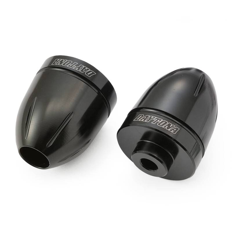 DAYTONA Motorrad Lenkergewichte "BULLET" I.D.14-19mm, schwarz 2 Stück von Daytona