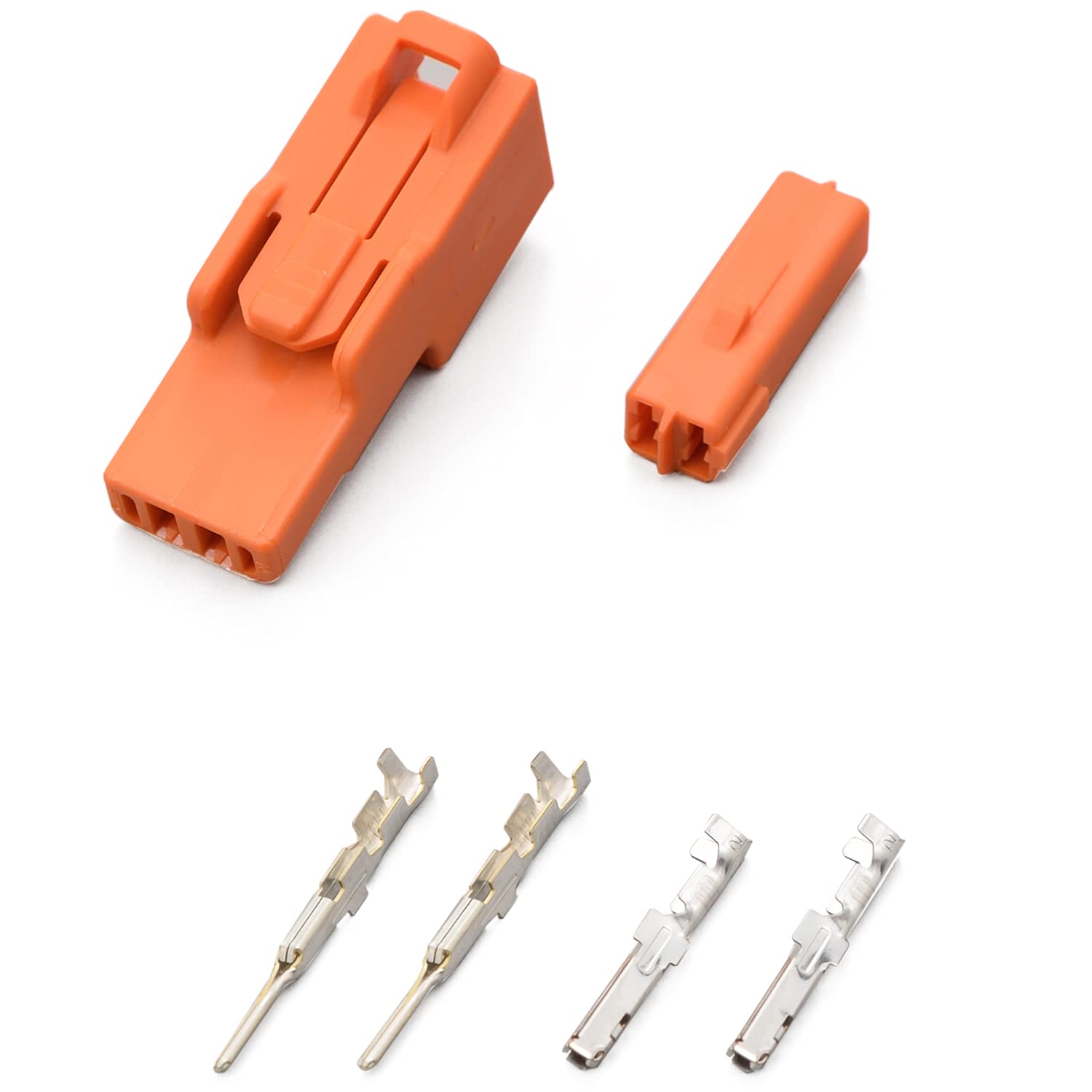 DAYTONA Stecker Set für HONDA Blinker 2-polig, orange von Daytona