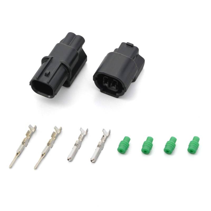 DAYTONA Stecker Set für KAWASAKI Blinker 2-polig, TYP 040 von Daytona