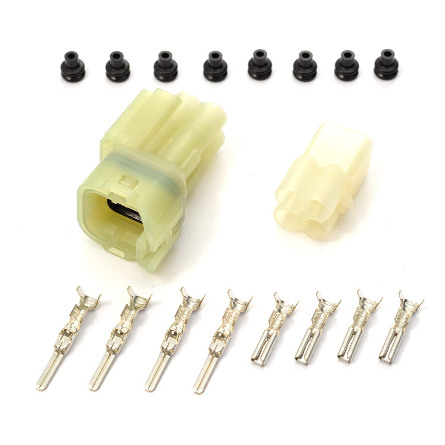 DAYTONA wasserdichtes Stecker Set für Motorrad, TYP HM 4-polig, 1 Set von Daytona