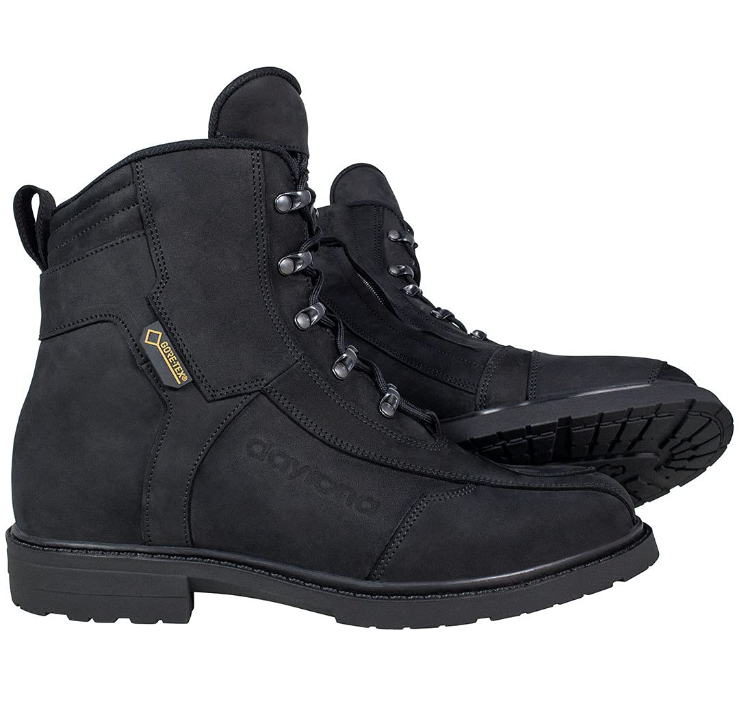 Daytona AC Classics GTX Gore-Tex wasserdichte Motorradstiefel Schwarz 41 von Daytona