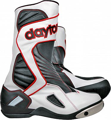 Daytona Evo Voltex, Außenschuh - Weiß/Schwarz/Rot - 43 von Daytona