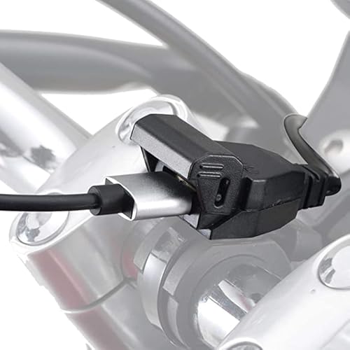 Daytona Single USB-A Port Netzteil für Motorräder, 2,4 A 5 V Ausgang von Daytona