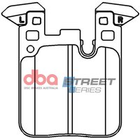 Bremsbelagsatz DBA DB15127XP von Dba