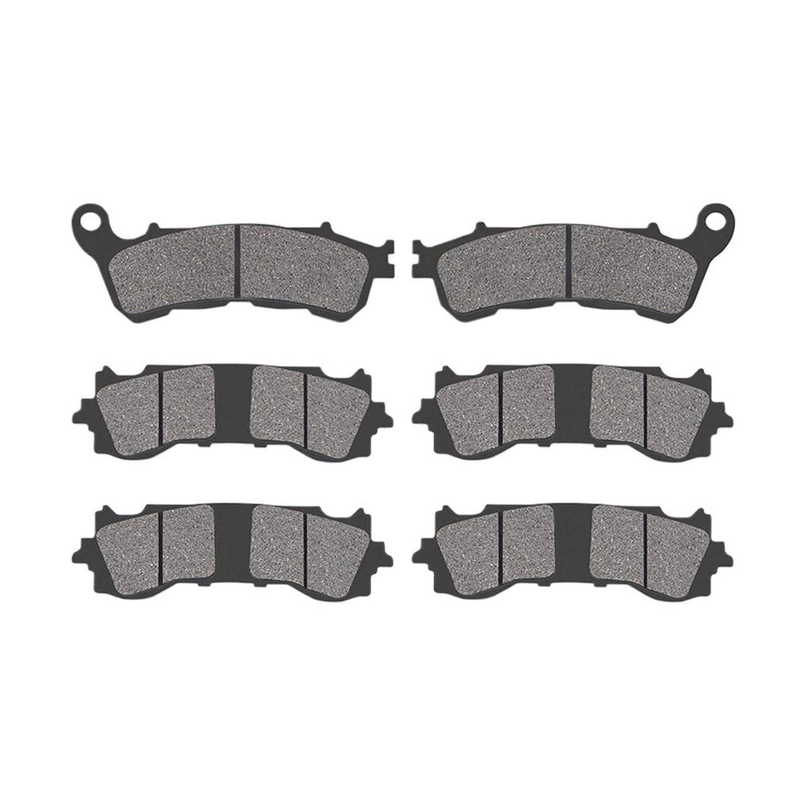 Kompatibel mit GL1800 BD Tour J Manual DCT GL1800 DGL 1800 DA Motorradzubehör Bremsbeläge vorne und hinten(Front and Rear) von DbfiUoe