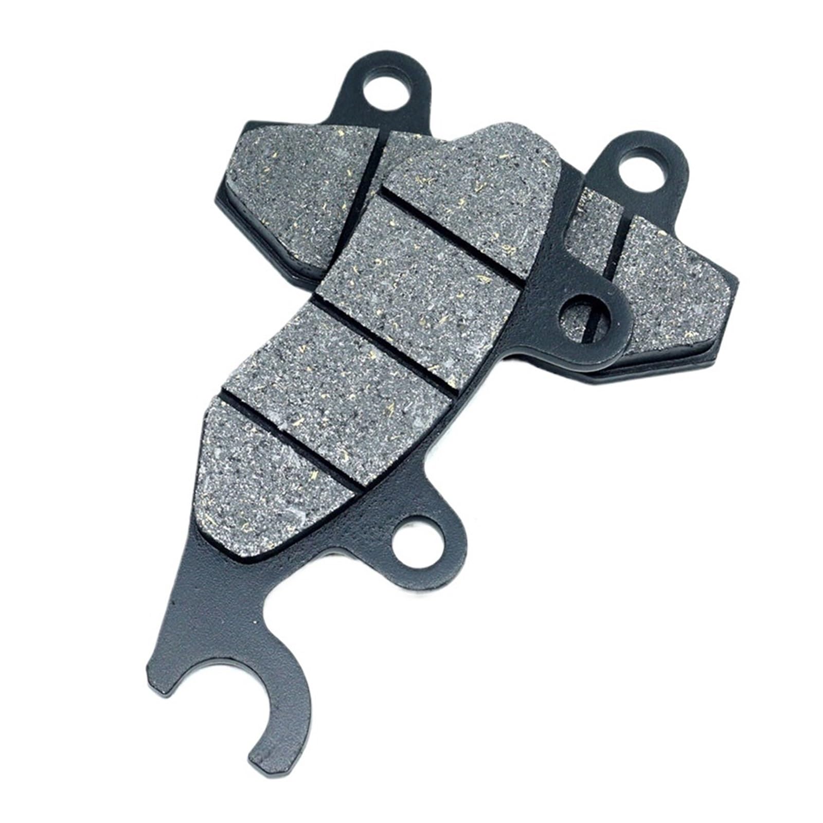 Kompatibel mit Ninja250 2010 bis 2016 Ninja300 2013 bis 2016 Vorder- und Hinterradbremsbelagsatz(Rear Brake Pads) von DbfiUoe