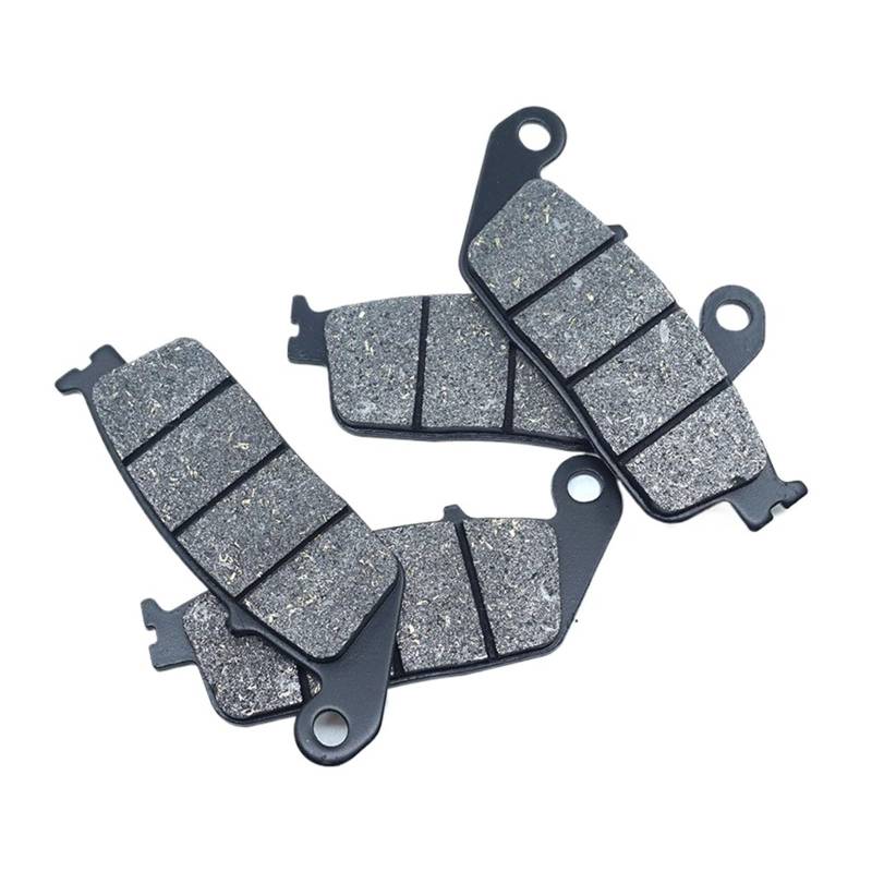 Kompatibel mit Z750 ZR750 2007 2008 2009 2010 ABS 2007 bis 2009 Bremsscheiben-Belagsatz vorne und hinten(2 Front Brake Pads) von DbfiUoe