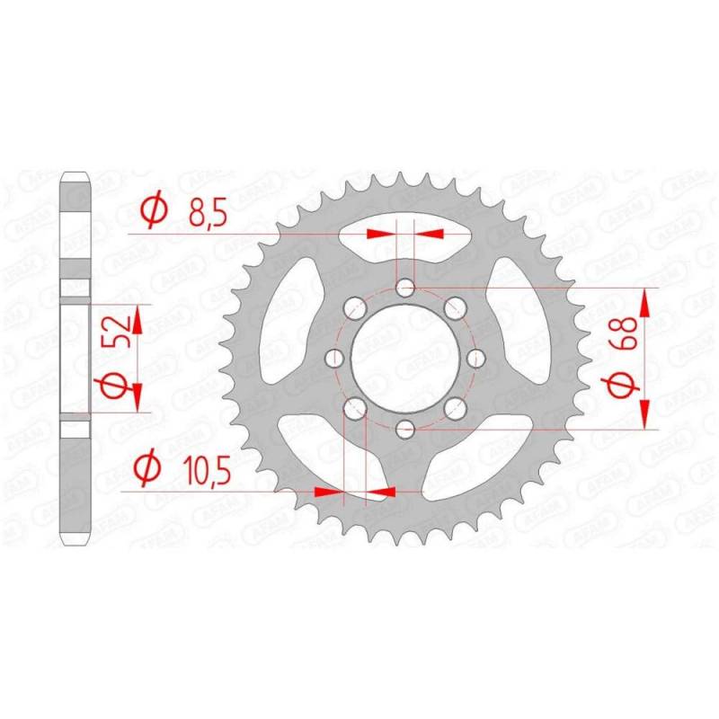 Dc 14101-37 Krone aus Stahl von Dc