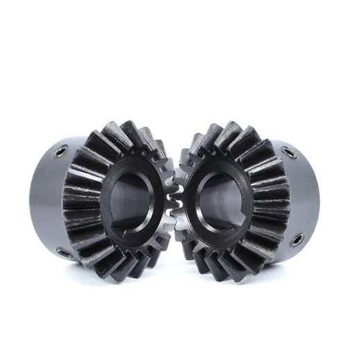 1PCS 1Mod 20Tooth - 30 Tooth Carbon Steel Straight Bevel Gear Ratio 1:1 Overall Black Hole 5mm - 15mm Top Thread M5 Transmission (Size : 15mm, Color : 30 Teeth) von Dciustfhe