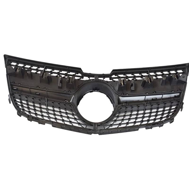 Dciustfhe Auto Front Nieren Kühlergrill Grill Stoßstangen, für Mercedes Benz GLK X204 Class GLK200 GLK220 GLK250 GLK350 GLK300 2012-2015 ABS Gitter Doppelsteg Mesh Hood,Black Style von Dciustfhe