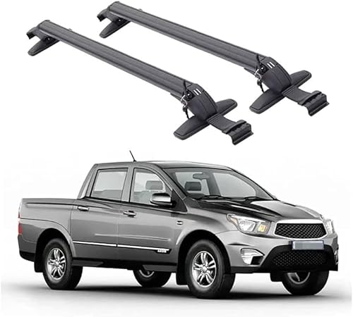 2 Stück Auto Dachträger für Jeep Wrangler jl jk 2007-2020, Dachreling Rack Gepäck Querträger Relingträger Gepäckablage Dachgepäckträger von DdaiXQ