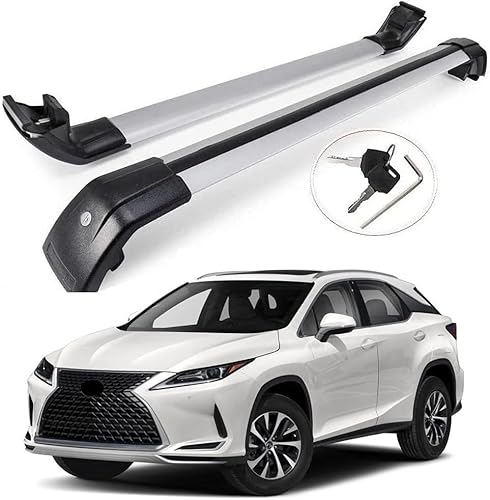 2 Stück Auto Dachträger für Lexus RX RX350 RX450H RX350L RX450HL 2016-2022, Dachreling Rack Gepäck Querträger Relingträger Gepäckablage Dachgepäckträger von DdaiXQ