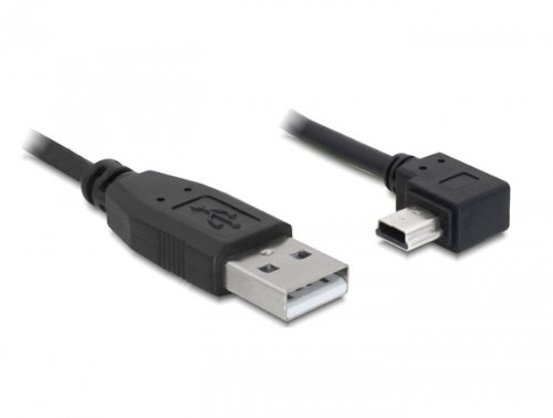 2x DELOCK Kabel USB 2.0-A > USBmini 5pin gew. 0,5m von DeLOCK