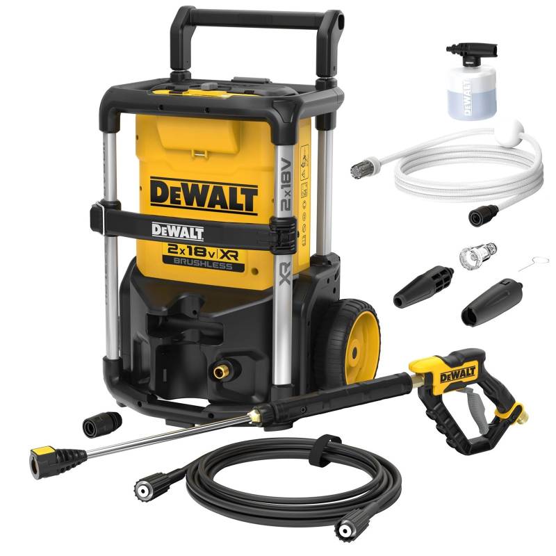 DeWalt DCMPW1600 Twin 18 V XR Akku-Hochdruckreiniger, ohne Batterien von DeWalt