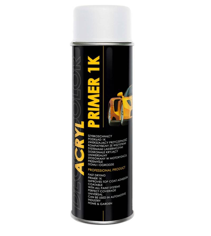 Deco Color DC Lackspray Neon 400ml freie Farbauswahl (Grundierung weiß 500ml) von Deco Color