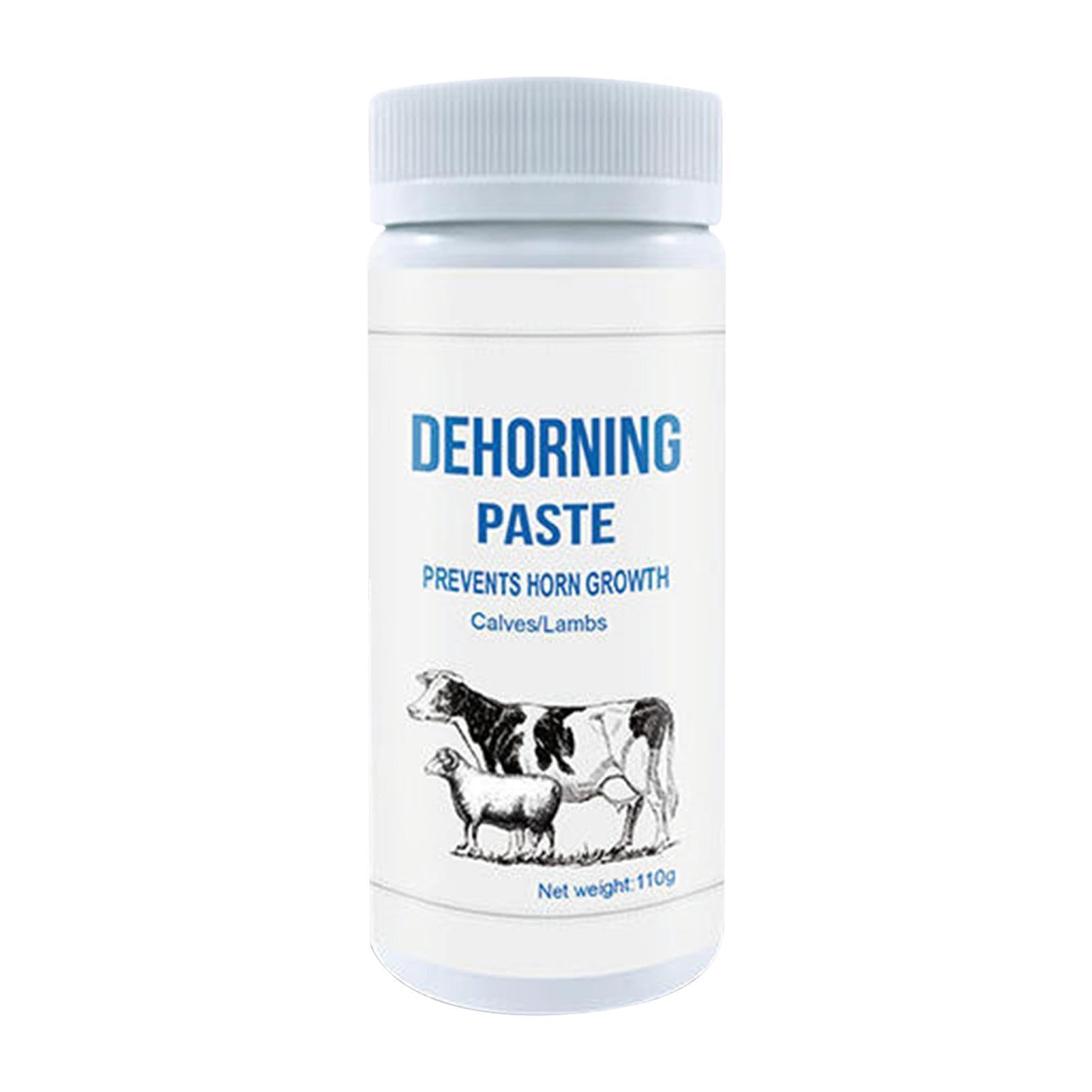 Decorhome Enthorner Für Ziegen – 110 G Natürliche Enthornerpaste Für Kühe, Schafe | Schnelles, Schonendes Enthornungszubehör Für Den Einsatz Auf Farmfarmen | Effektive, Sichere Enthornungscreme Für Di von Decorhome