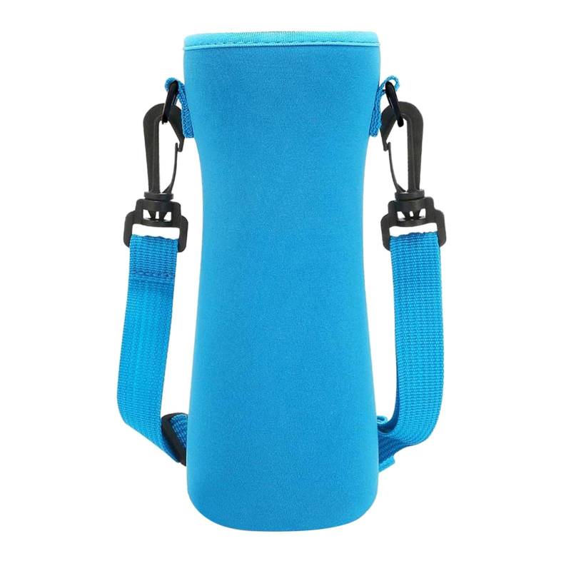 Decorhome Neopren-Wasserflaschenhalter,Neopren-Flaschenhalter,Trägerhaltertasche | Tragbarer, mit Neopren isolierter Wasserflaschenkühler, isolierter Flaschenhalter, Tragetasche für den Außenbereich von Decorhome