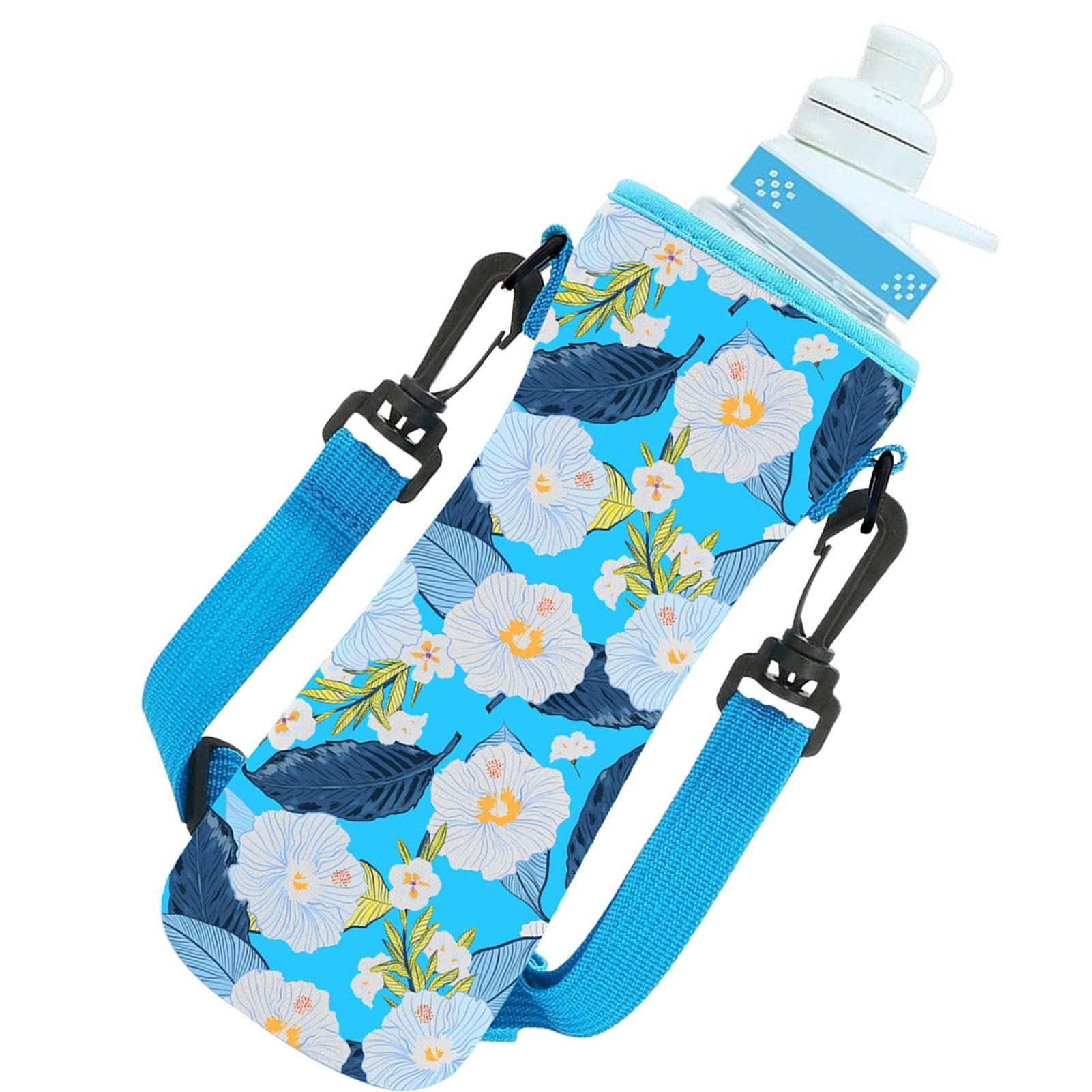 Decorhome Neopren-Wasserflaschenhalter,Neopren-Flaschenhalter - Trägerhaltertasche - Tragbarer, mit Neopren isolierter Wasserflaschenkühler, Wasserflaschenhaltertasche, Wasserflaschentaschenträger für von Decorhome