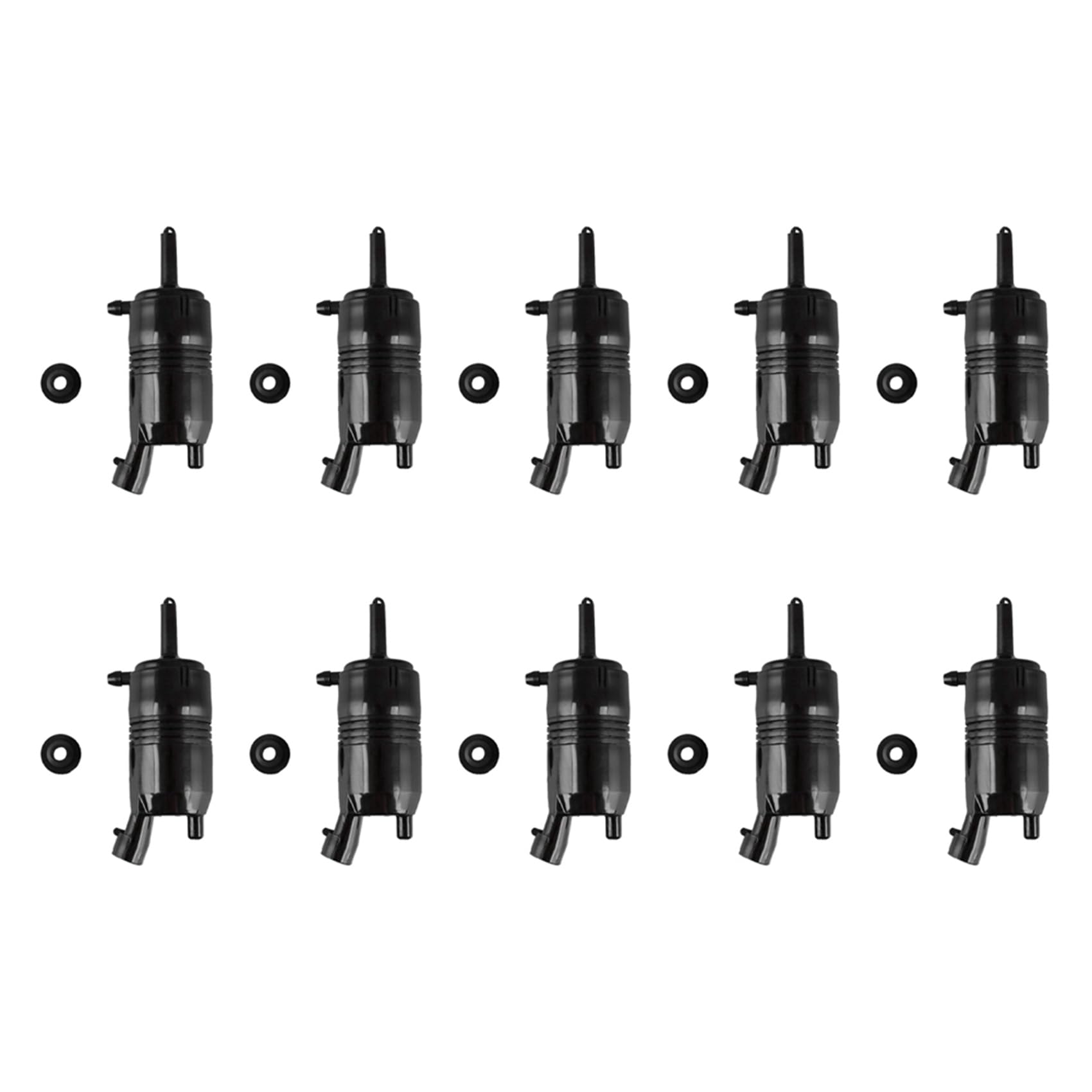 Decqerbe 10X Auto Scheibenwaschpumpe Wasserstrahlmotor für 89001122 22127652 22127653 89025062 AM-60774157 von Decqerbe