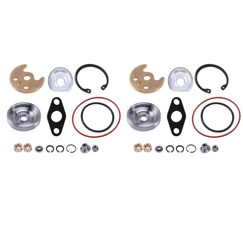 Decqerbe 2 x TD03 Turbolader-Teile Super Back Compressor Wheel Repair Kits/Rebuild Kits Td02 Td03 Td05 Td06 TD025 von Decqerbe