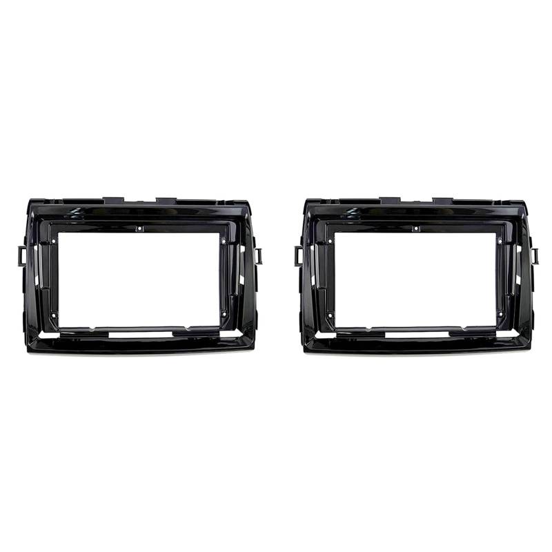 Decqerbe 2X Auto Radio Blenden Rahmen Radio Player 9 DVD GPS Navi Panel Dash Kit Rahmen für Previa/Estima/Tarago / von Decqerbe