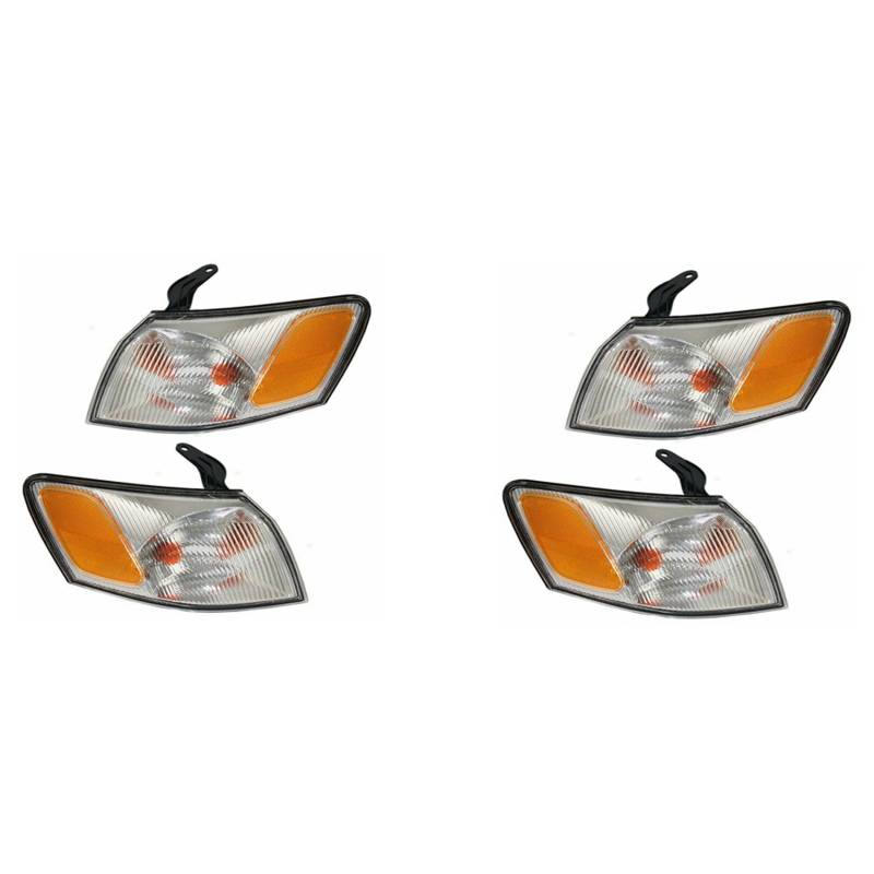 Decqerbe 2X Parken Signal Ecke Markierungsleuchten Lampen Linsen für 97-99 81520-AA010 81510-AA010 von Decqerbe