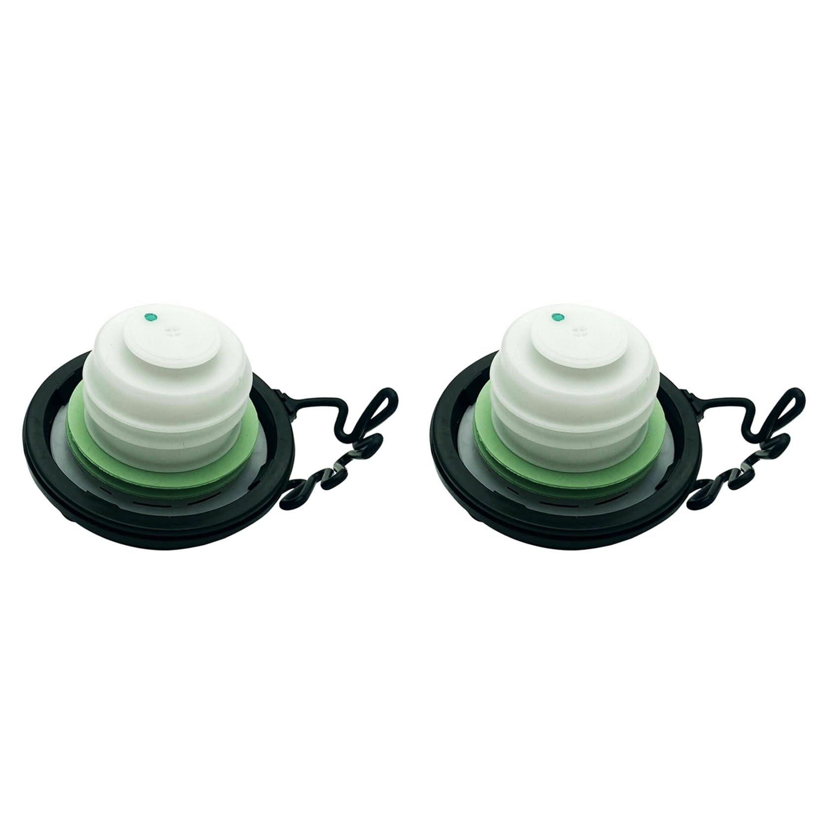 Decqerbe 2X für Fiesta MK5 2001-2008 Benzin/Rohöl Tank Deckel 1580852 7S619030CB von Decqerbe