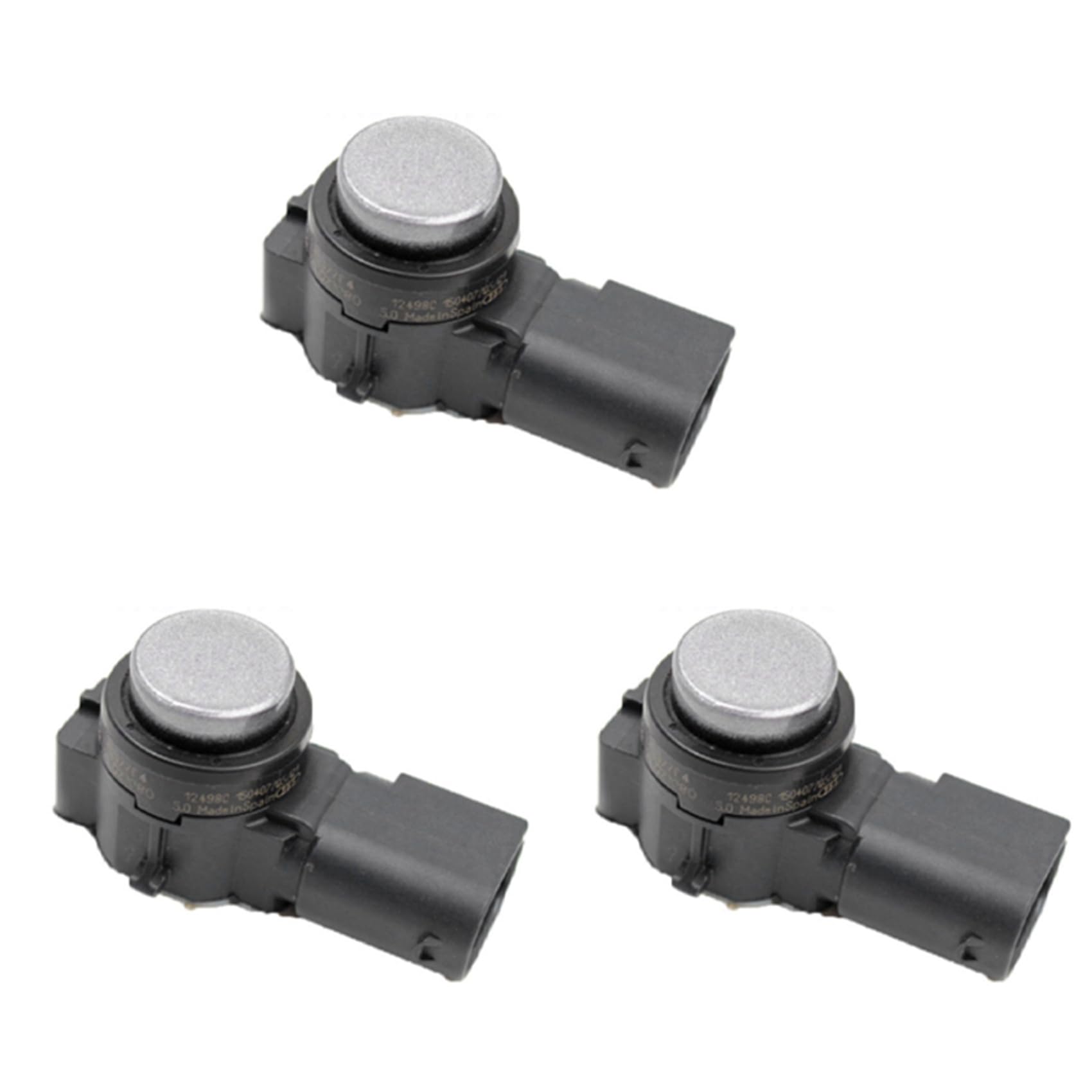 Decqerbe 3X Auto Parken Sensor Detektor Parken Sensor Auto Park Platz Einparkhilfe für 208 508 2008 3008 C3 C4 9675202477 von Decqerbe