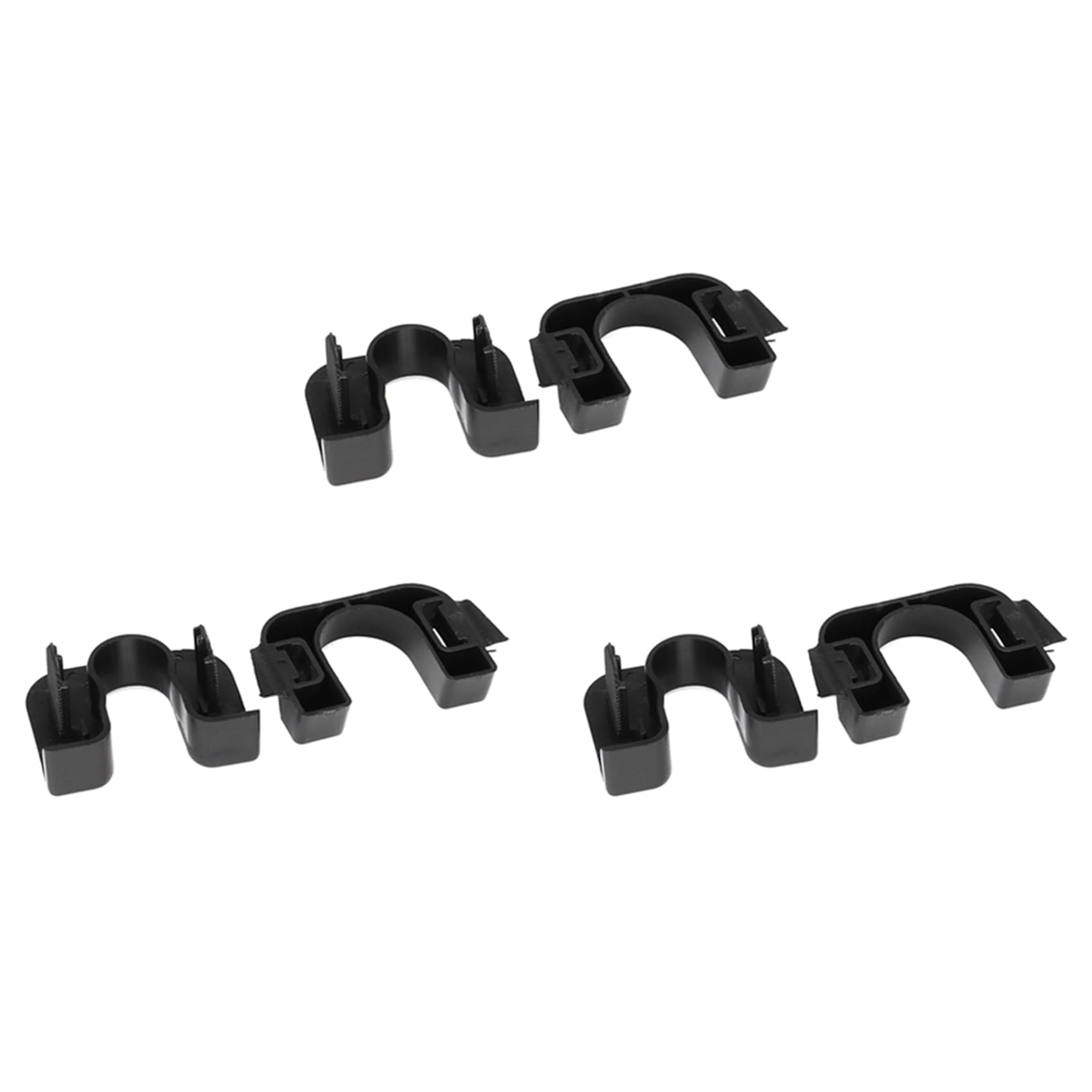 Decqerbe 3X Kofferraum Laderaumabdeckung Hinten Paketregal Clips Halterung Halterung für Focus MK3 3 Mondeo 4 MK4 Fiesta MK7 MK8 1539663 von Decqerbe